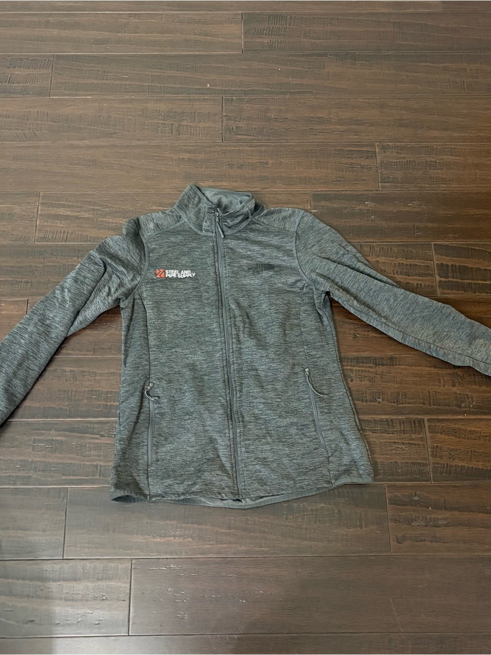 The North Face Kids Heather Gray Full-Zip Jacket
